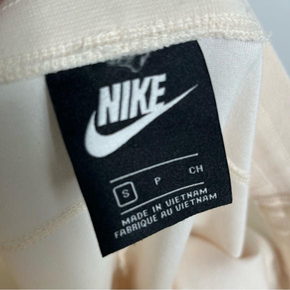 Nike S Sportswear Phoenix Slim Fleece Pants cream pale pink 0485 small jogger - Picture 4 of 15